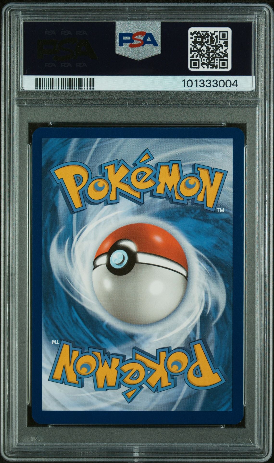 PSA 10 Pikachu - 173/165 - Illustration Rare - Scarlet & Violet 151 - Cert 101333004 - PSA slab back