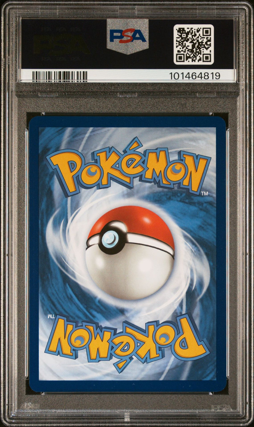 PSA 10 Pikachu ex - 247/191 - Hyper Rare - Surging Sparks - Cert 101464819 - PSA slab back
