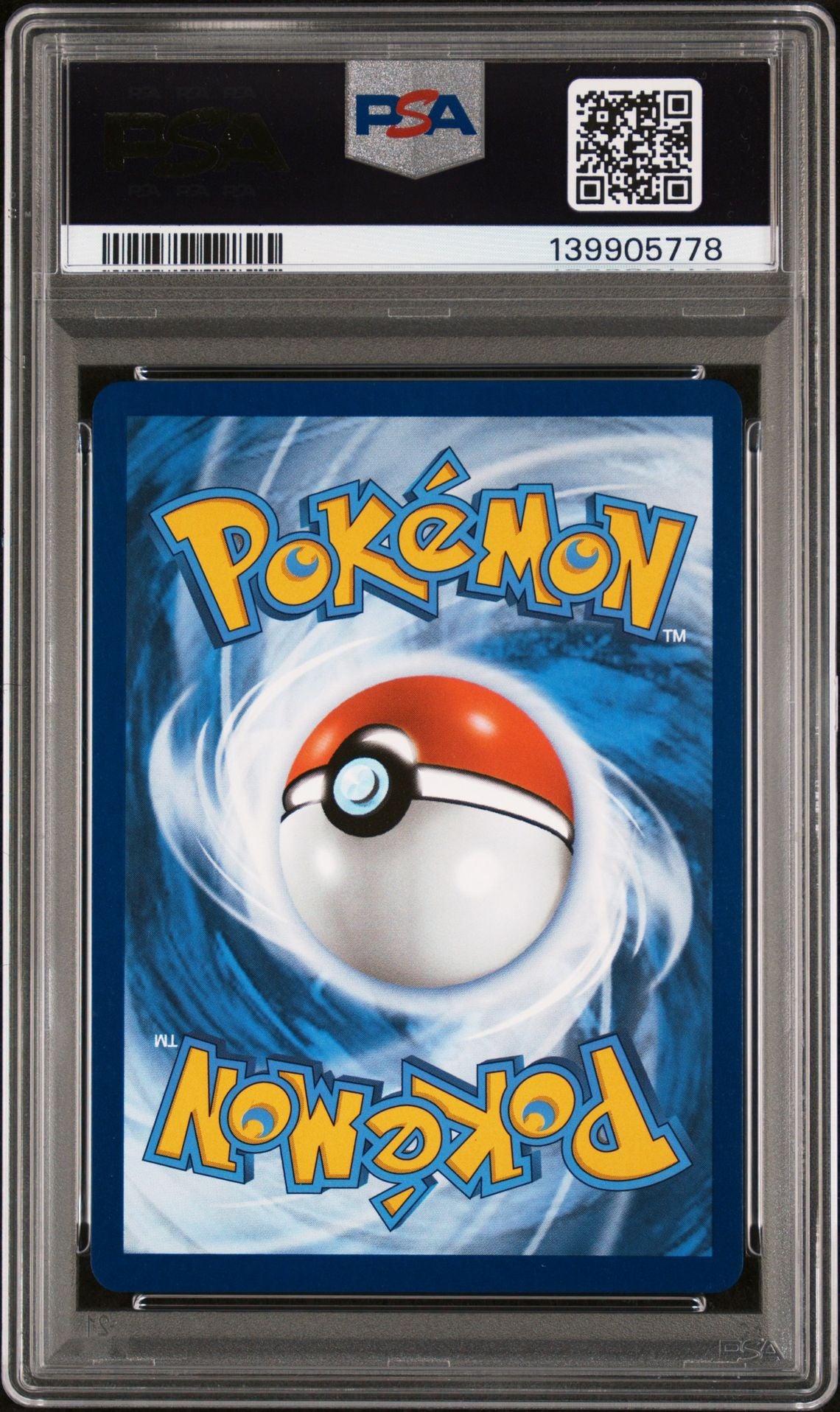 PSA 10 Greninja ex - 214/167 - Special Illustration Rare - Twilight Masquerade - Cert 139905778 - PSA slab back