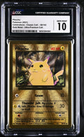 CGC 10 Pikachu (Gold Metal) - 58/102 - Celebrations Classic Collection Ultra-Premium Collection - Cert 1401012941002 - CGC slab front