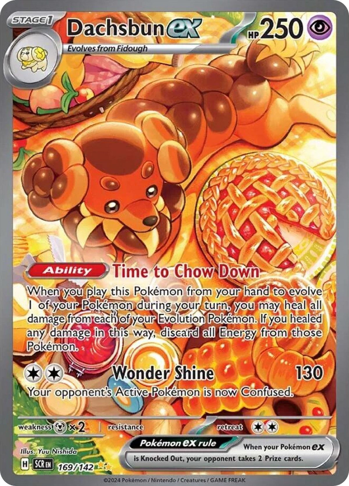 Dachsbun ex - 169/142 - Special Illustration Rare - Stellar Crown