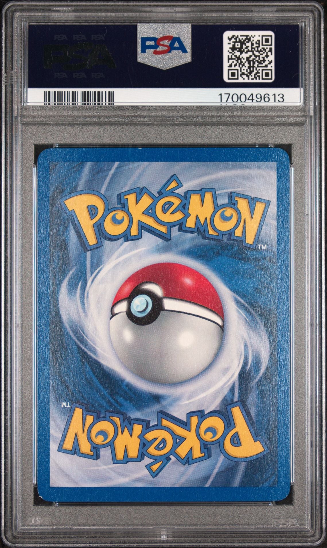 PSA 7 Rocket's Moltres - 012/132 - Rare - Gym Heroes - Cert 170049613 - PSA slab back