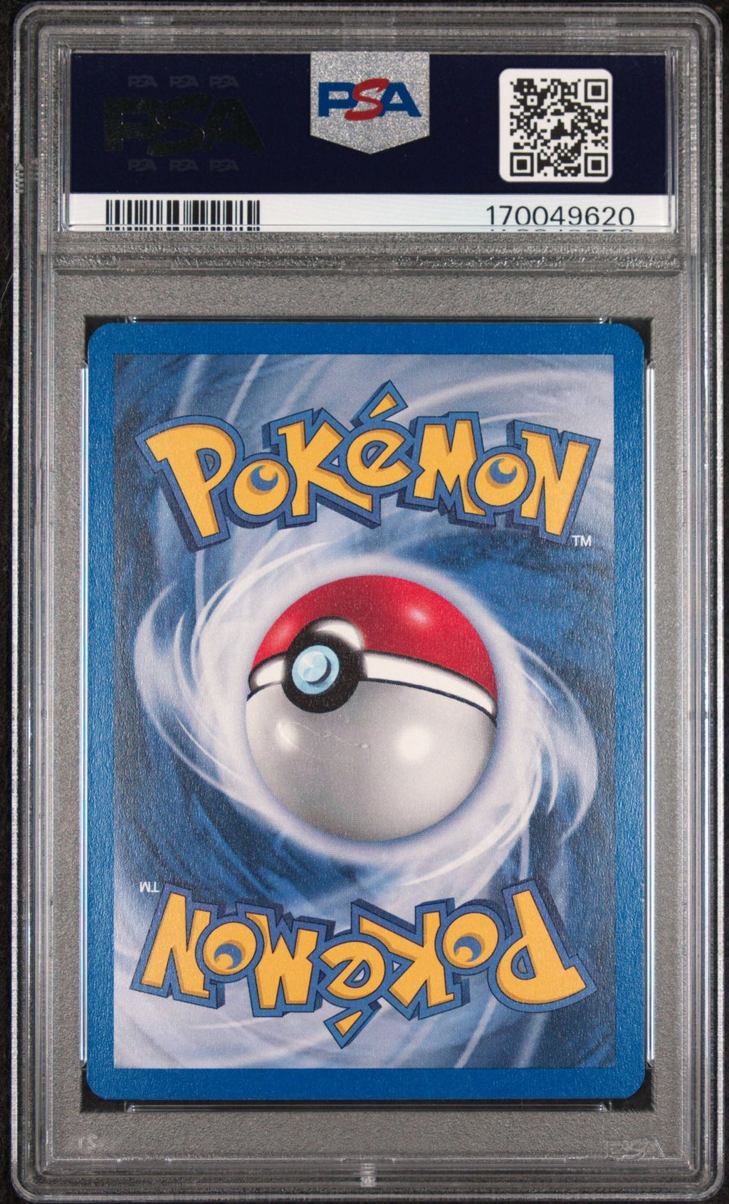 PSA 8 Lt. Surge - 017/132 - Rare - Gym Heroes - Cert 170049620 - PSA slab back