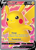 Pikachu V (Full Art) - 170/185 - Ultra Rare - Vivid Voltage
