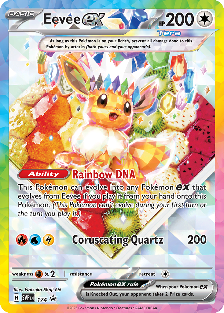 PSA 10 Eevee Ex - 174 - Promo