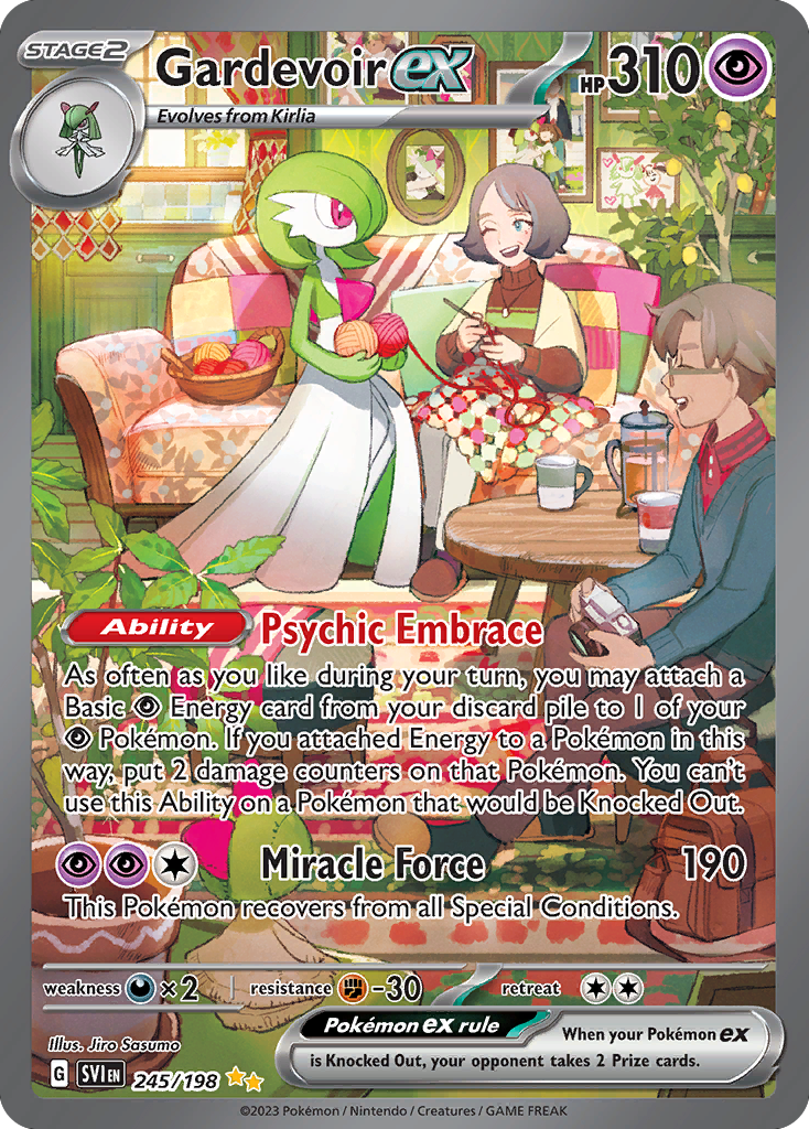 Gardevoir ex - 245/198 - Special Illustration Rare - Scarlet & Violet Base Set