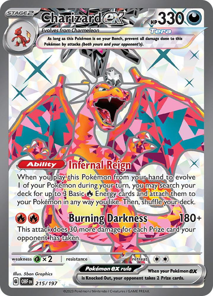Charizard ex - 215/197