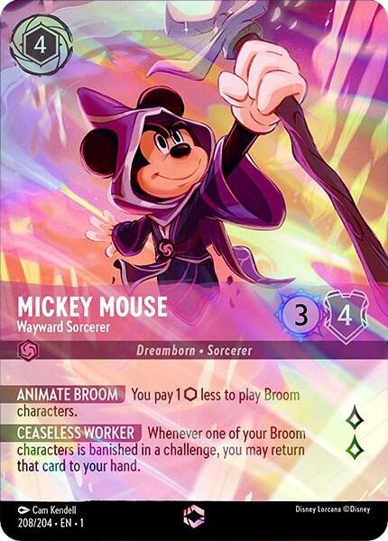 Mickey Mouse - Wayward Sorcerer (Enchanted) - 208/204 - Enchanted - First Chapter