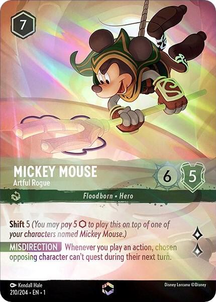 Mickey Mouse - Artful Rogue (Enchanted) - 210/204 - Enchanted - First Chapter
