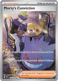 Morty's Conviction - 211/162 - Special Illustration Rare - Temporal Forces