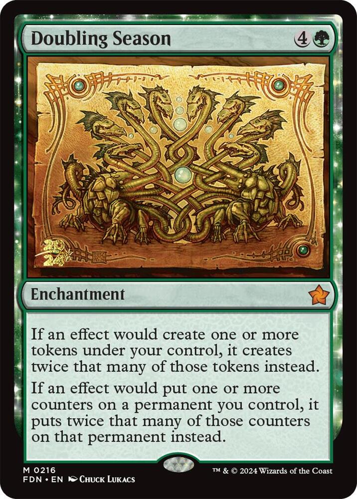 Doubling Season 216 Prerelease Cards