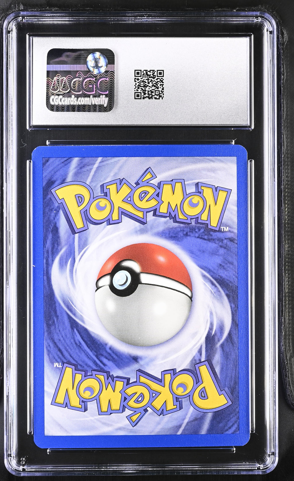 CGC 9 Giovanni's Gyarados - 5/132 - Holo Rare - Gym Challenge - Cert 6158847033 - CGC slab back
