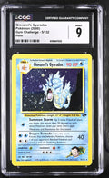 CGC 9 Giovanni's Gyarados - 5/132 - Holo Rare - Gym Challenge - Cert 6158847033 - CGC slab front