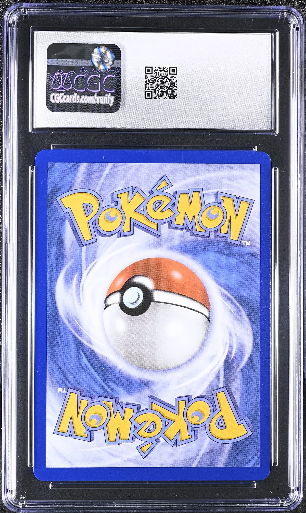 CGC 10 Pikachu ex - 276/217 - Special Illustration Rare - Ascended Heroes - Cert 6160347001 - CGC slab back