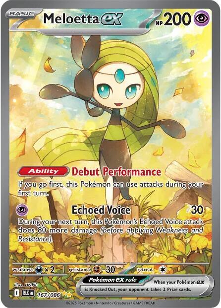 Meloetta ex - 167/086