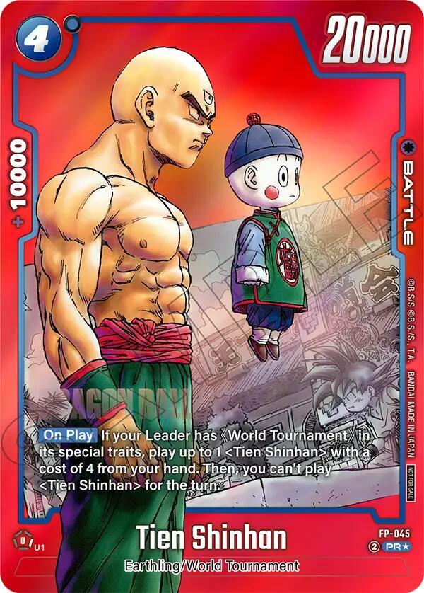 Tien Shinhan - FP-045 - Dragon Ball Fusion World Special Tournament Promo