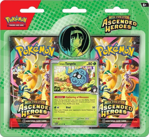 Ascended Heroes 2-Pack Blister - Erika's Tangela