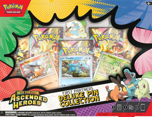 Ascended Heroes First Partners Deluxe Pin Collection | Deadweight TCG Fort Myers