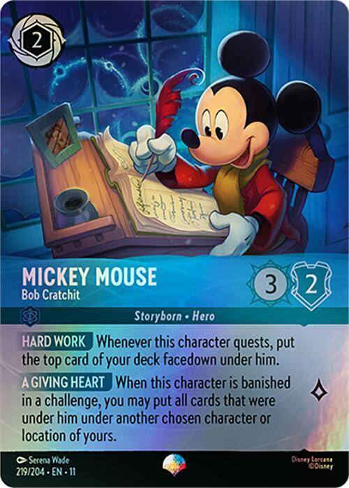 Mickey Mouse - Bob Cratchit (Epic) - 219/204 - Epic - Winterspell