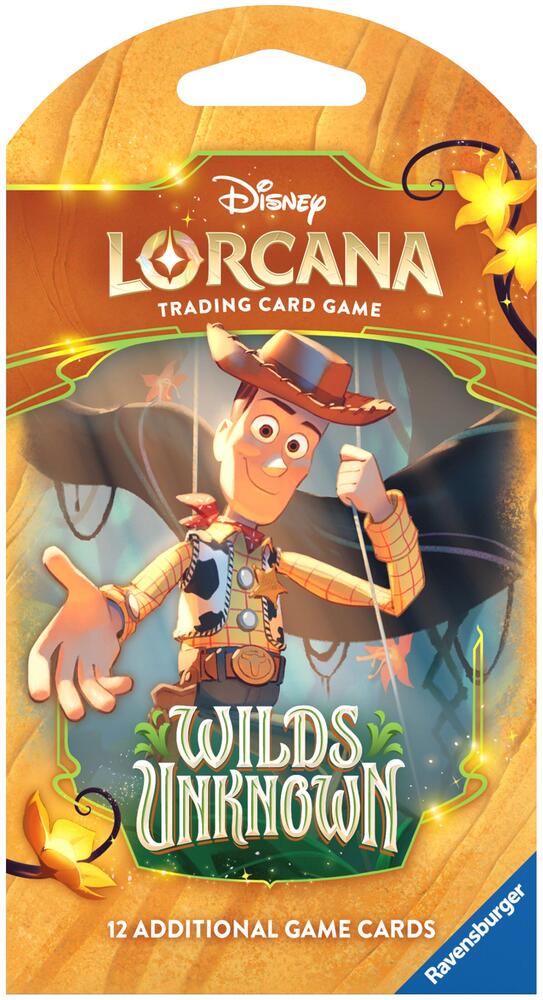 Disney Lorcana: Wilds Unknown Sleeved Booster Pack | Deadweight TCG Fort Myers