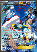 Team Aqua's Kyogre EX (Full Art) - 6/34 - Ultra Rare - Double Crisis
