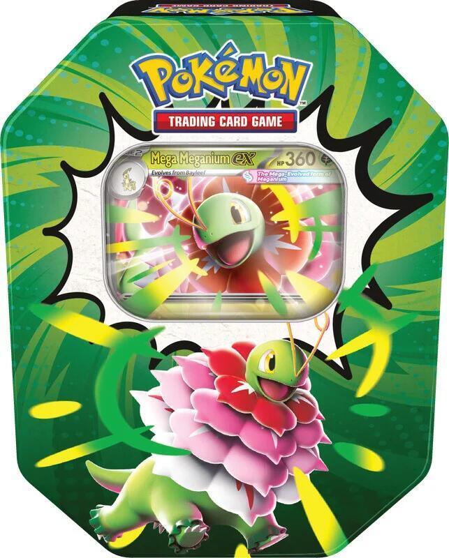 Promo Mega Meganium Ex Tin