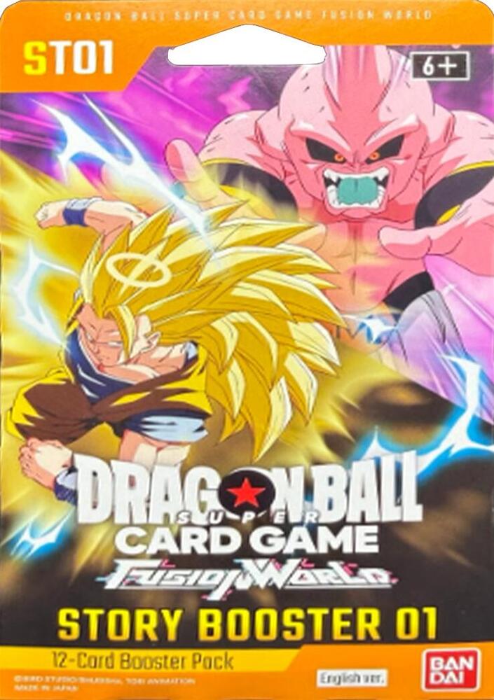Dragon Ball Super Fusion World Story Booster 01 Sleeved Booster Pack