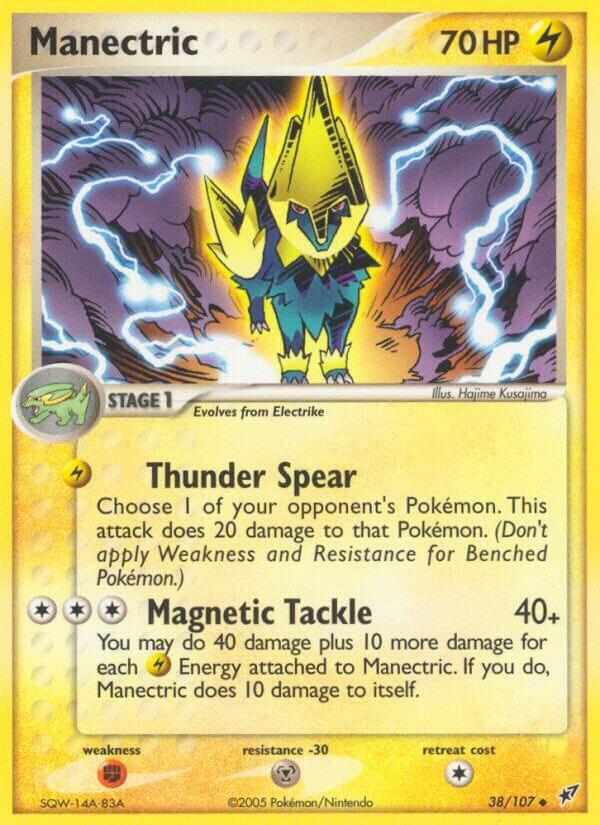 Manectric - 38/107 - Uncommon - EX Deoxys