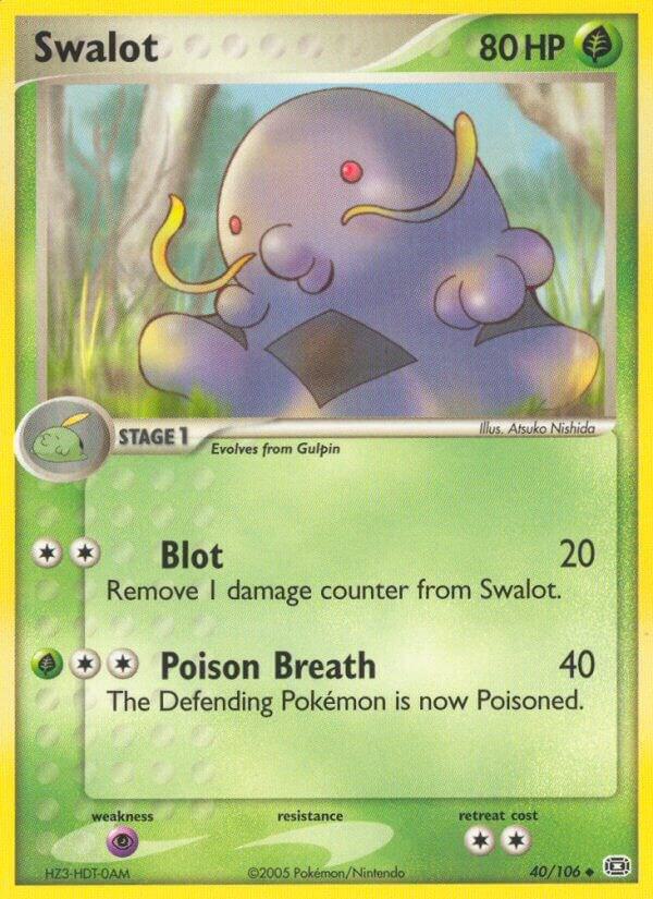 Swalot - 40/106 - Uncommon - Emerald