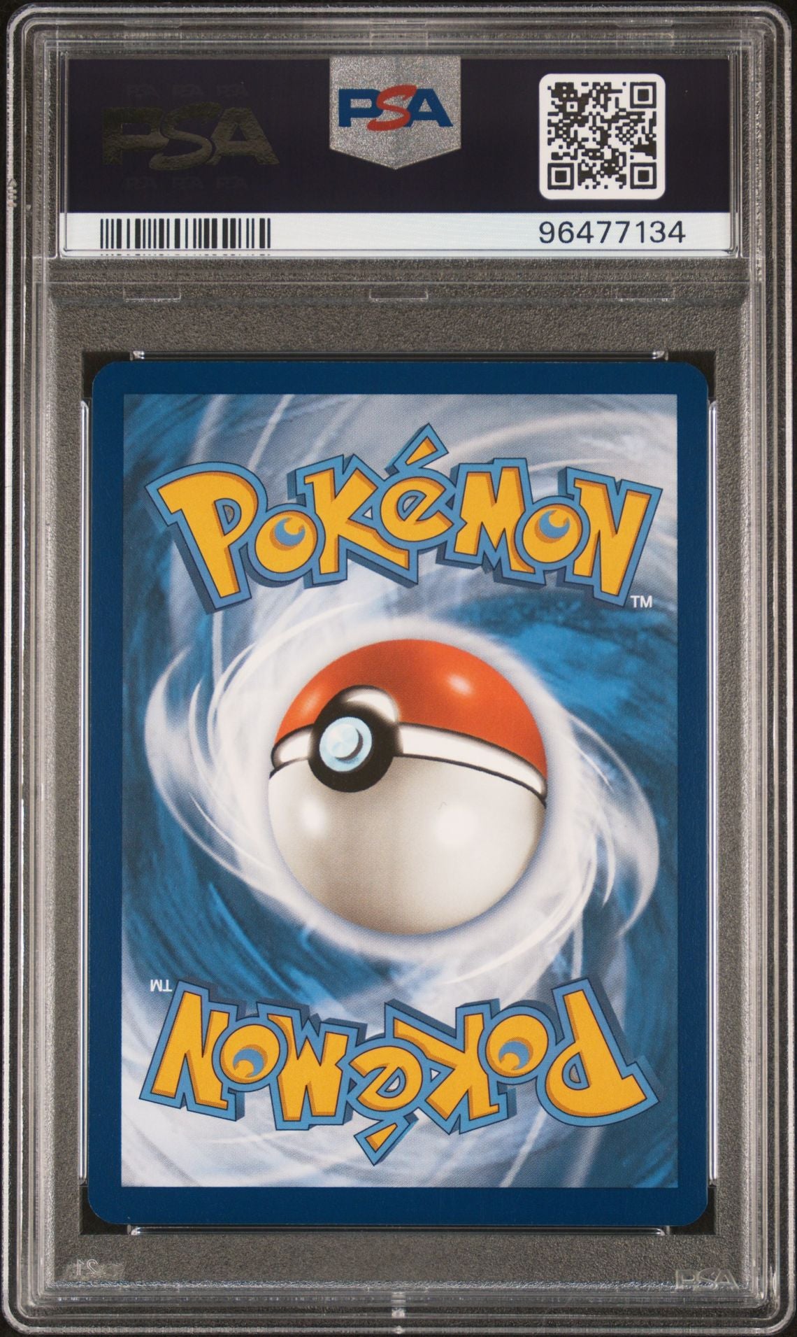 PSA 10 Minun - 194/182 - Illustration Rare - Paradox Rift - Cert 96477134 - PSA slab back