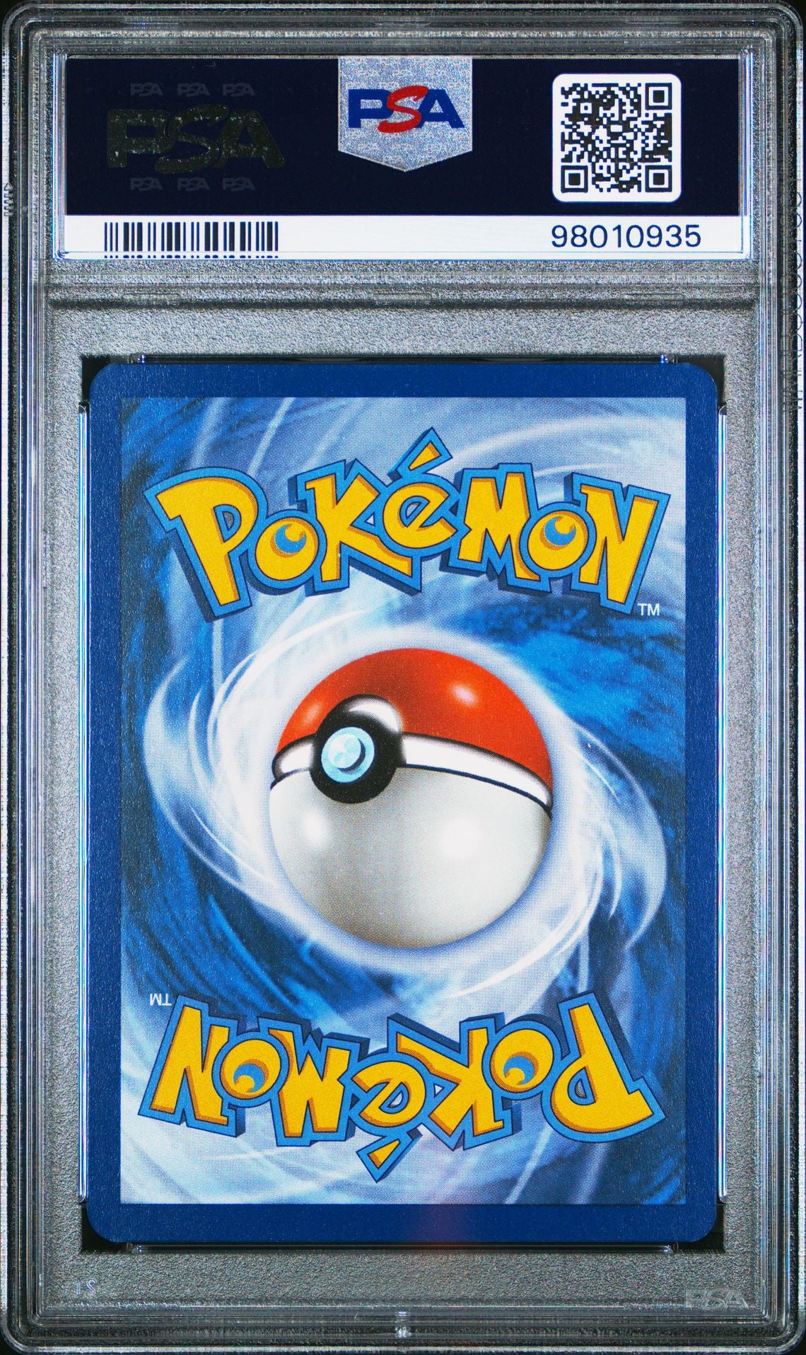 PSA 10 Mew ex - 216/091 - Shiny Ultra Rare - Paldean Fates - Cert 98010935 - PSA slab back