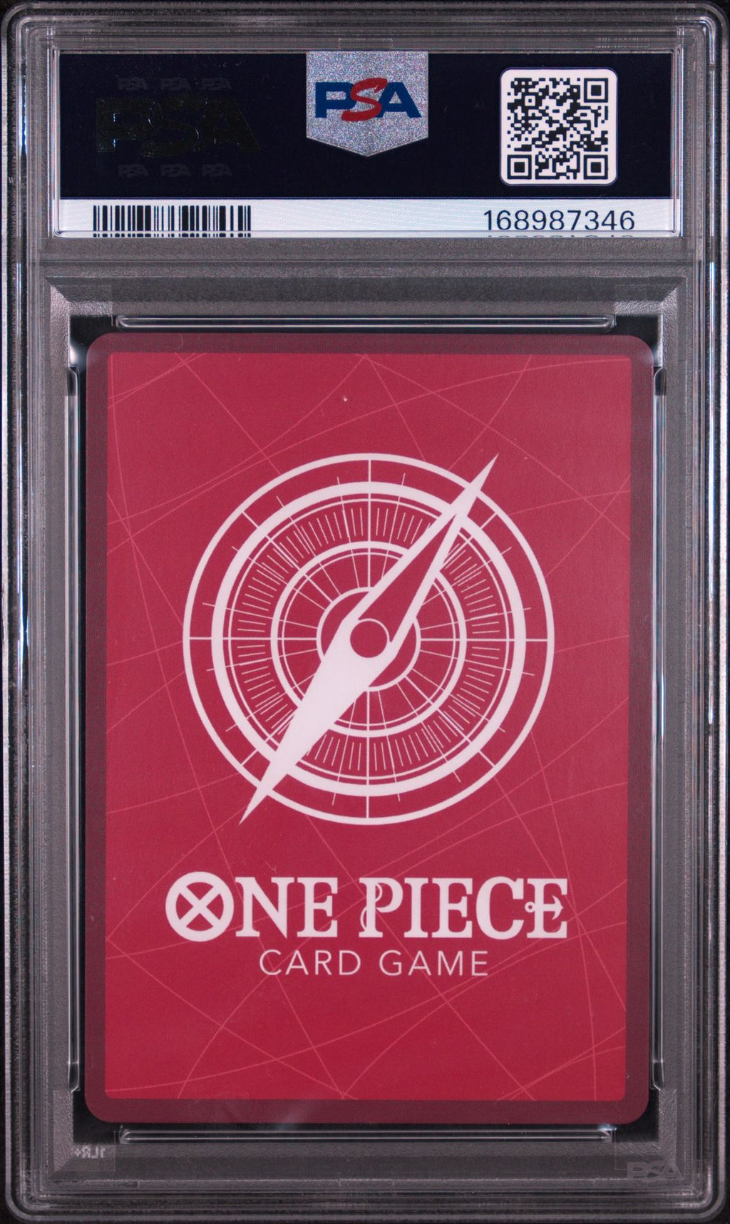 PSA 10 Shanks (PSA Magazine Exclusive) - OP09-001 - L - One Piece Promotion Cards - Cert 168987346 back