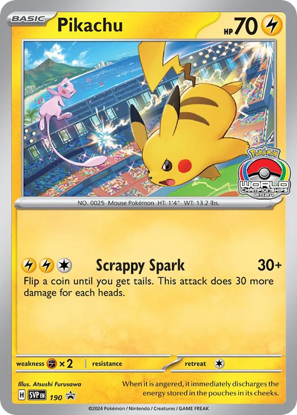PSA 10 Pikachu - 190 - Promo