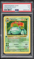 PSA 5 Venusaur 15/102 Holo 1st Edition Base Set